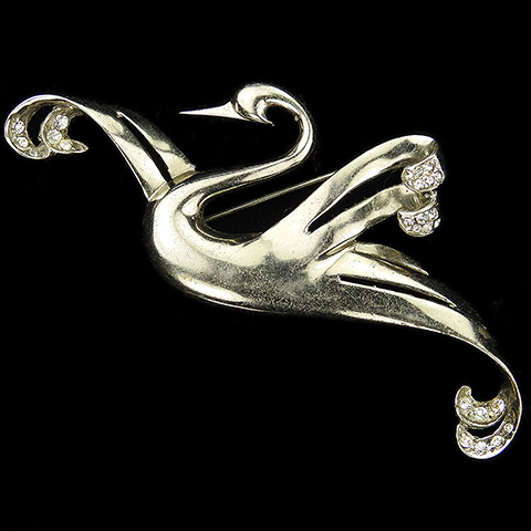 MB Boucher Sterling Frigate Bird in Flight Pin