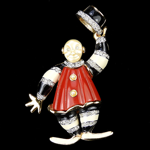 KJL Circus Clown Raising his Hat Pin